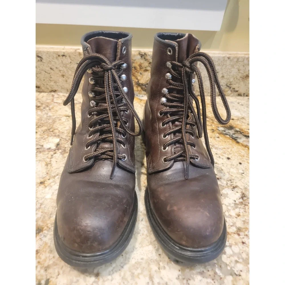 Vintage Red Wing Men's 2233 Supersole Brown Leather Work Boot Size 10.5 B USA
